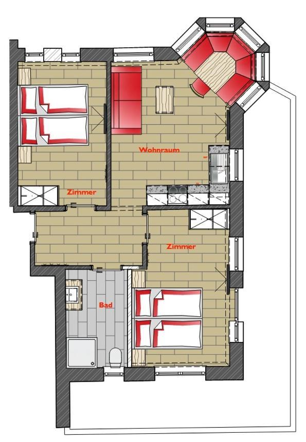 A Casa Juwel Apartment Sölden Habitación foto